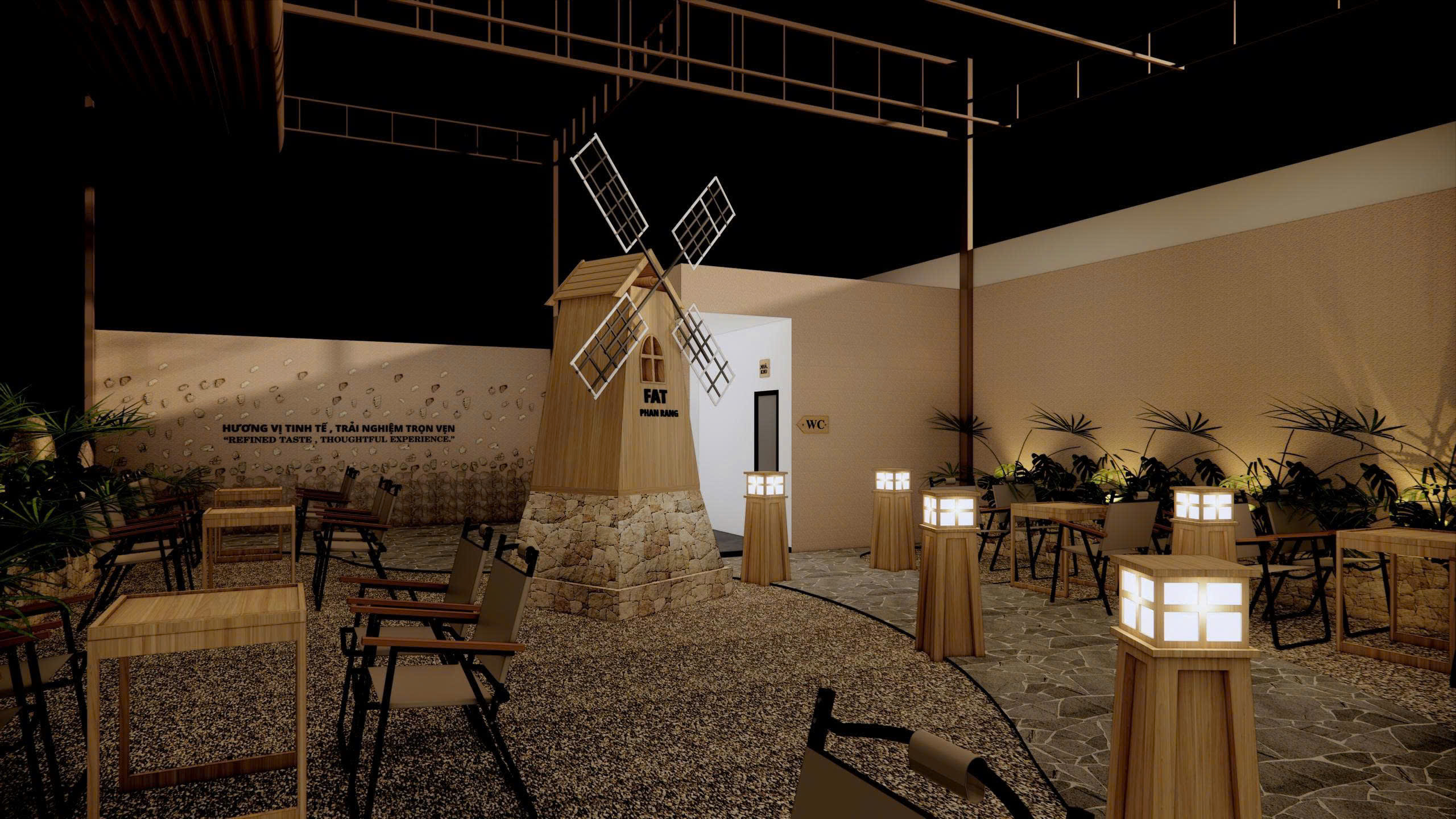 Khu vực ngồi Cơ sở 2